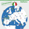Internationaler Navigationführer auf Italienisch